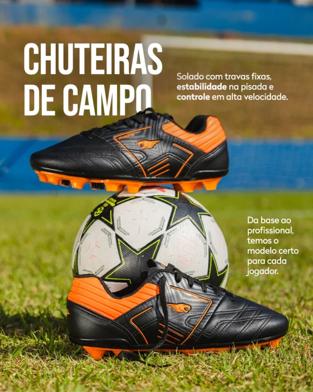 Onde tem futebol, tem IBAL. 🙌
Do campo ao society, passando pelo indoor, fazemos chuteiras que entregam qualidade, conforto e desempenho em qualquer terreno. 

Escolha a sua, jogue do seu jeito, jogue com IBAL. ⚽👟